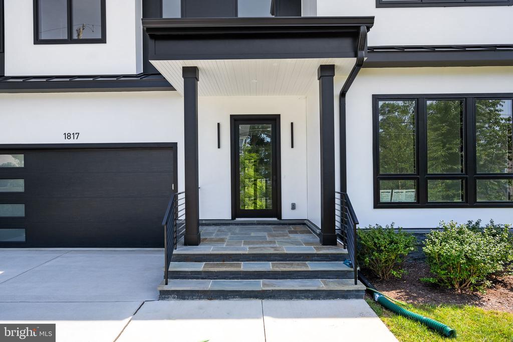 Entry of 1817 Peabody Drive, Falls Church, Virginia, sold by Daniel Kotz at $2,110,000